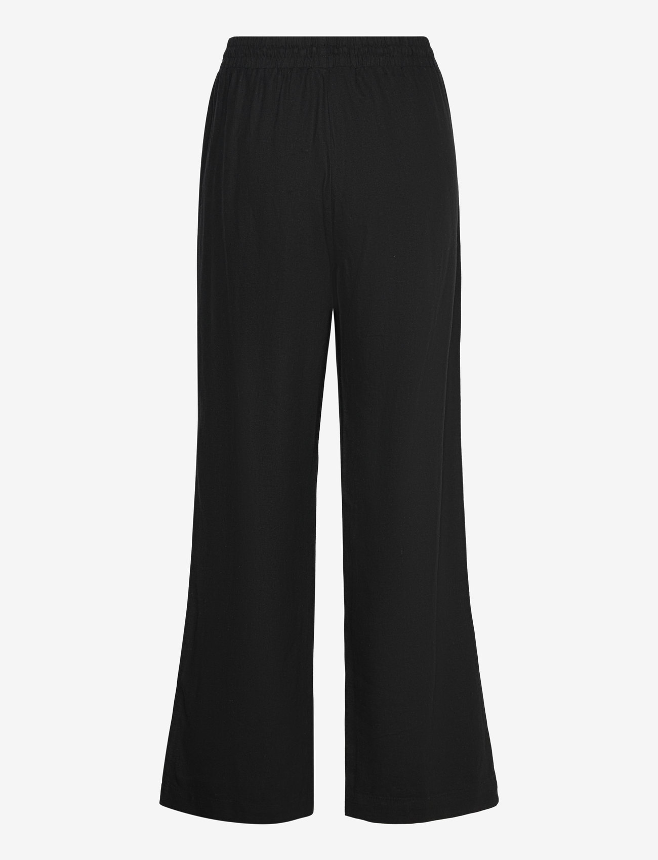 FREE/QUENT - FQLAVA-PANTS - leinenhosen - black - 2