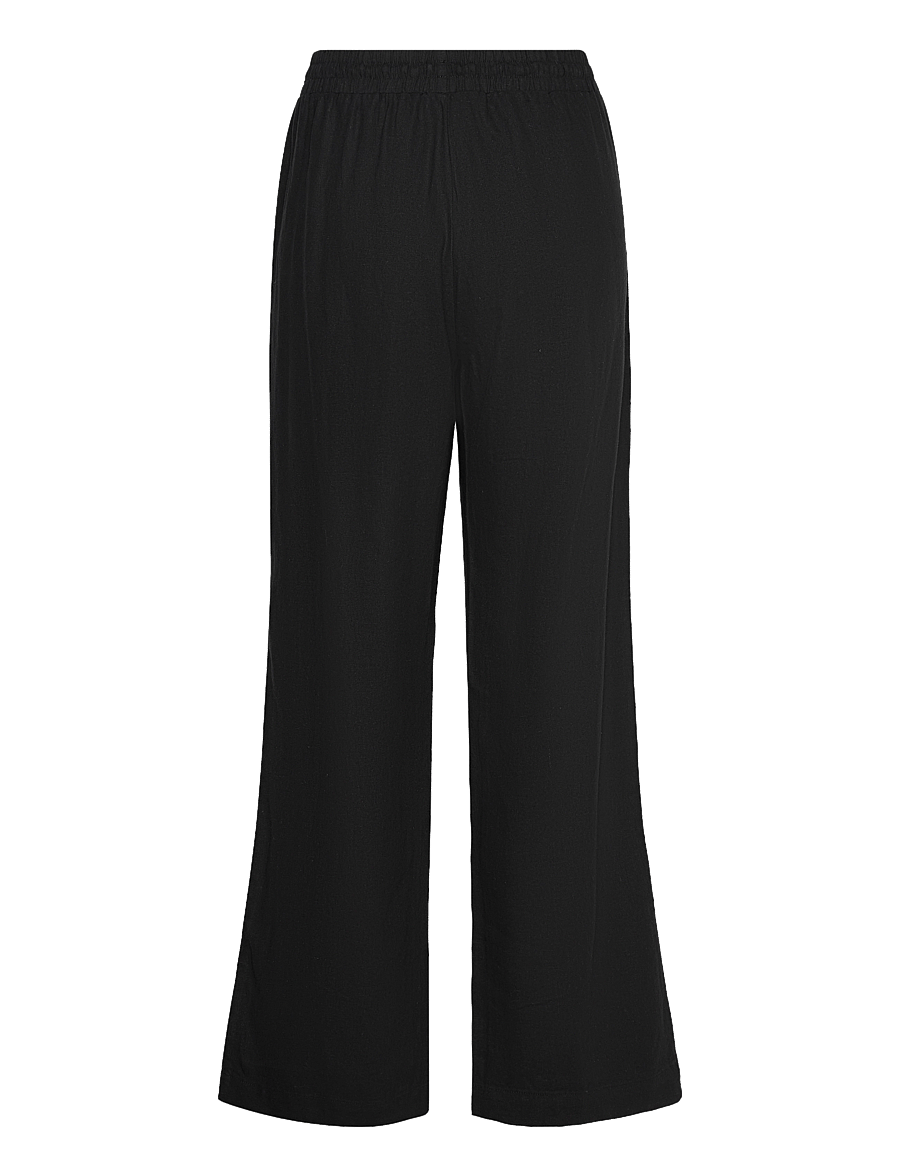 FREE/QUENT - FQLAVA-PANTS - linnebyxor - black - 2