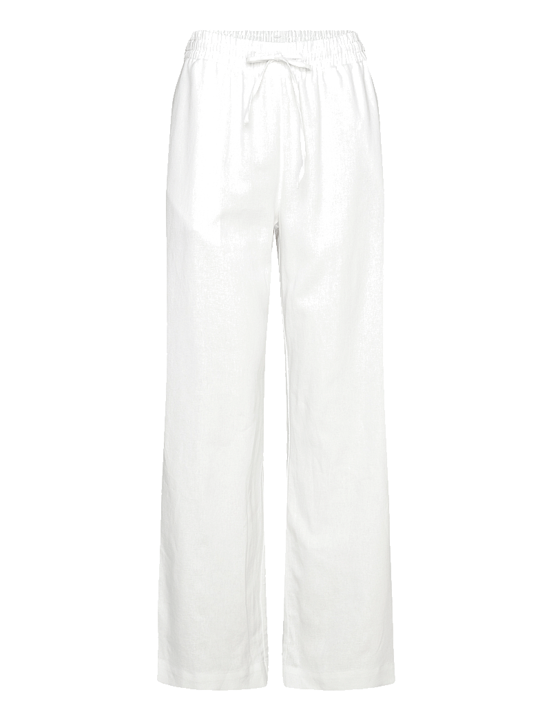 FREE/QUENT - FQLAVA-PANTS - linen trousers - brilliant white - 1