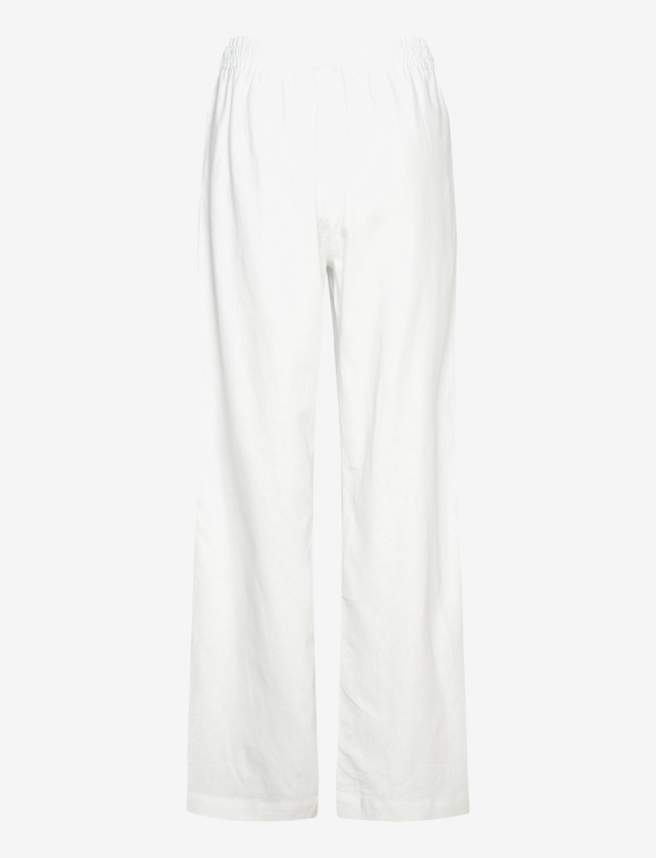 FREE/QUENT - FQLAVA-PANTS - linen trousers - brilliant white - 2