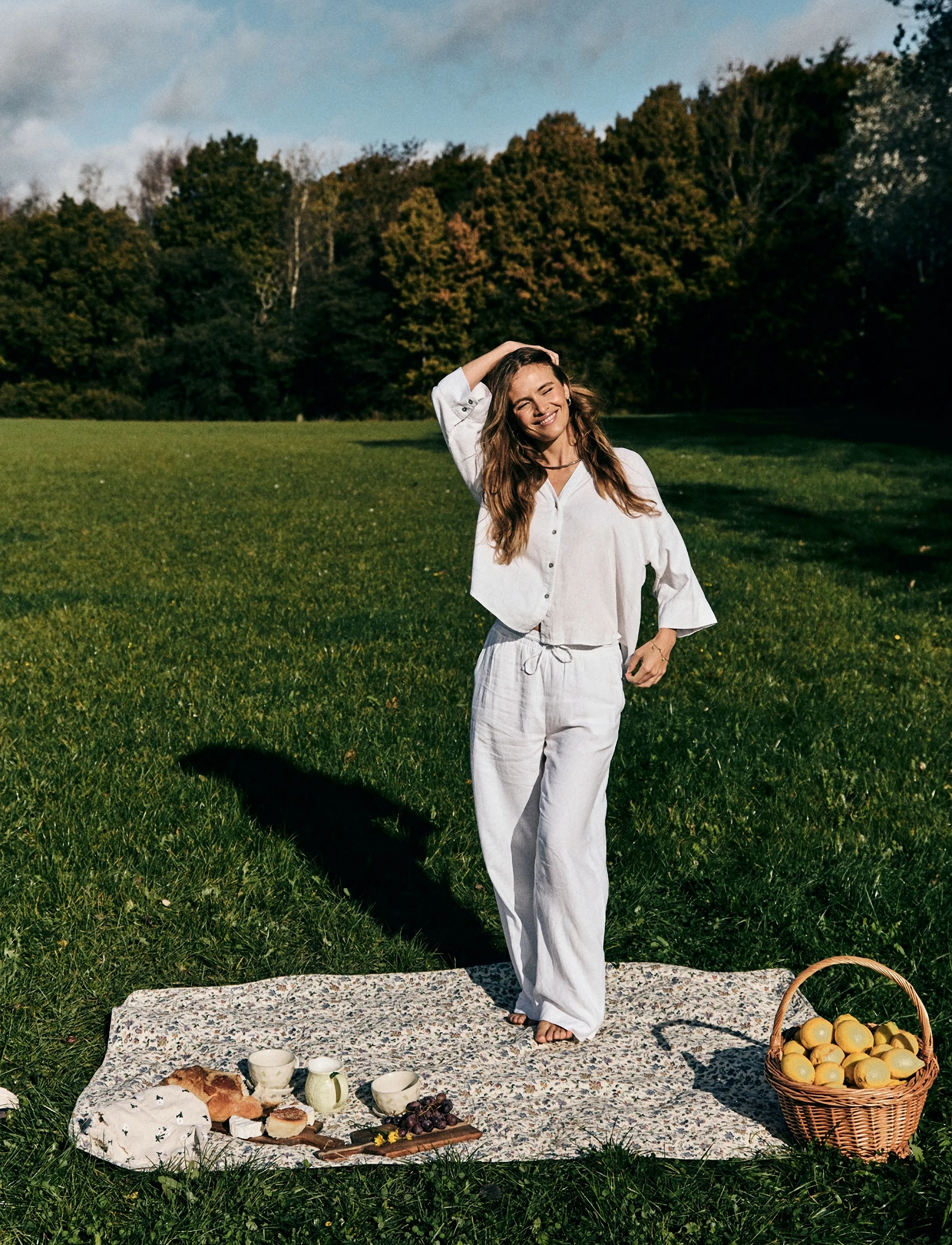 FREE/QUENT FQLAVA-PANTS - Vêtements - BRILLIANT WHITE / white