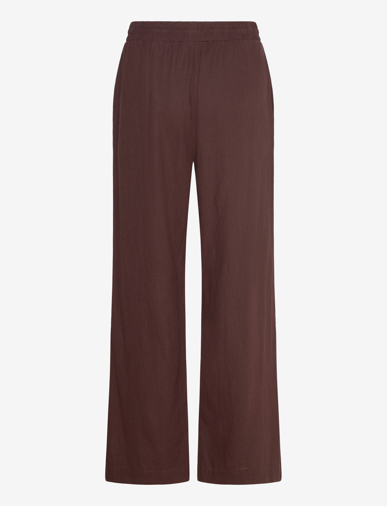 FREE/QUENT - FQLAVA-PANTS - leinenhosen - coffee bean - 2