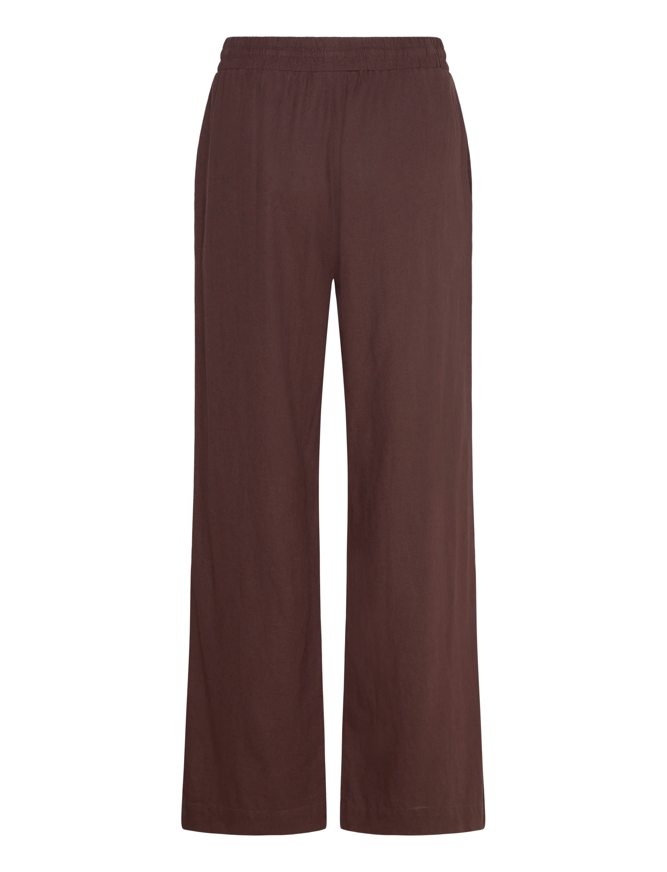 FREE/QUENT - FQLAVA-PANTS - linnebyxor - coffee bean - 2