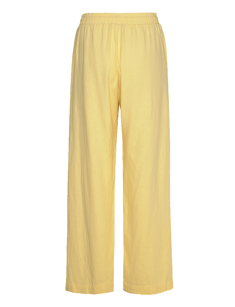 FREE/QUENT - FQLAVA-PANTS - hørbukser - golden haze - 2