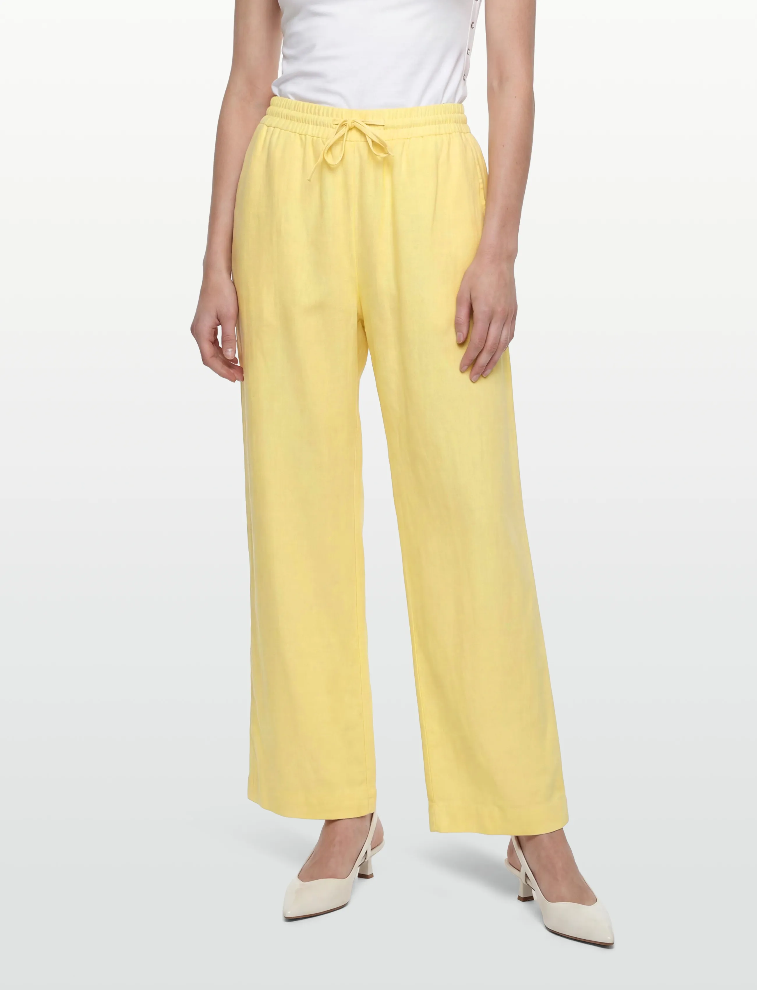FREE/QUENT Fqlava-Pants linnebyxor dam – bild 2