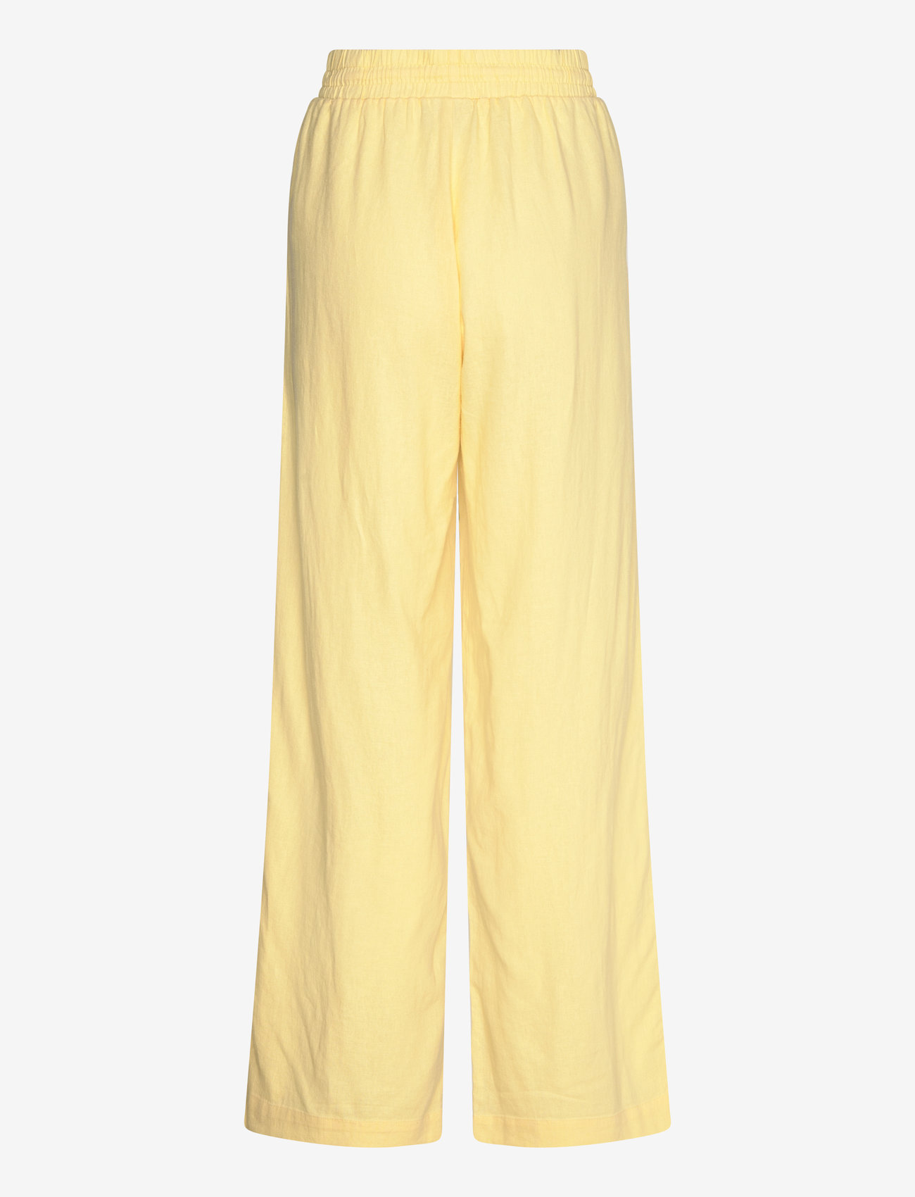 FREE/QUENT - FQLAVA-PANTS - pantalons en lin - popcorn - 1