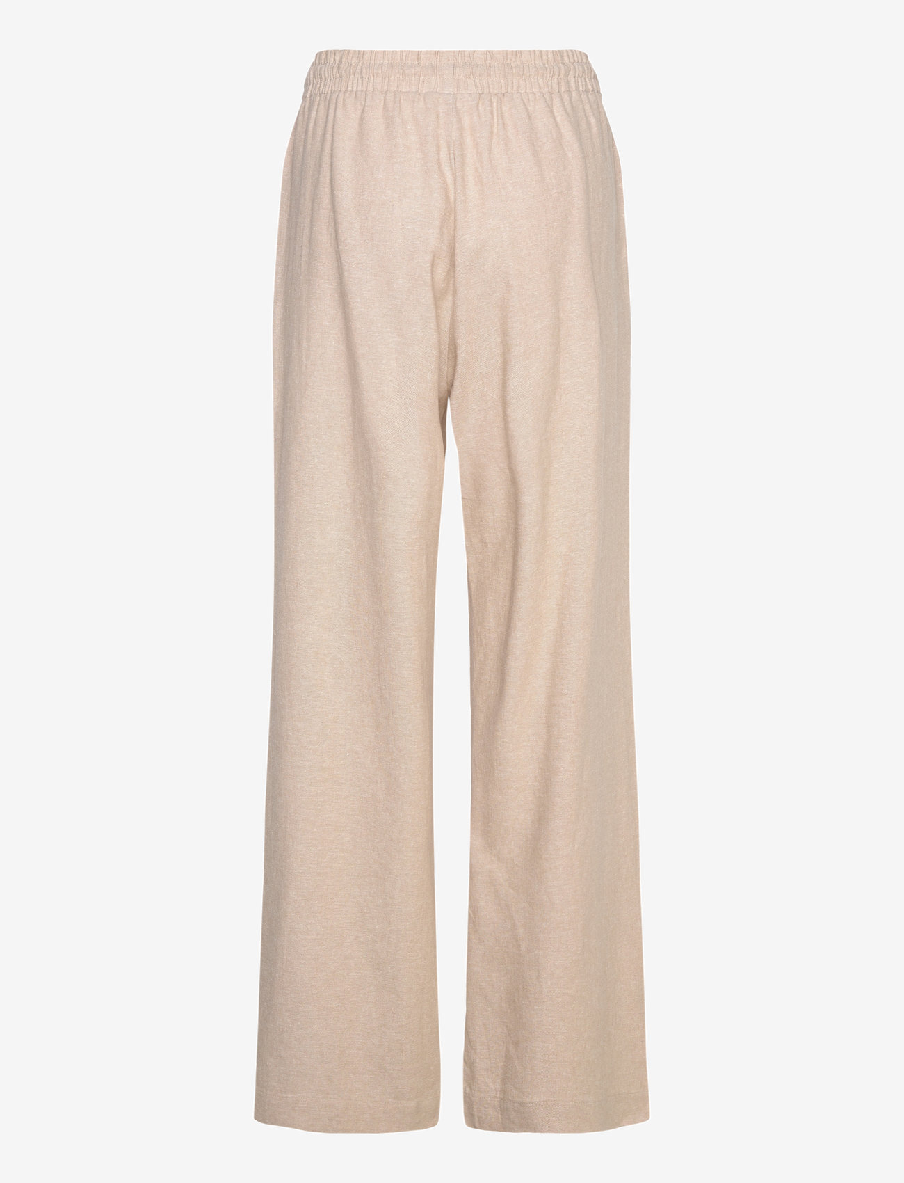 FREE/QUENT - FQLAVA-PANTS - leinenhosen - sand melange - 2