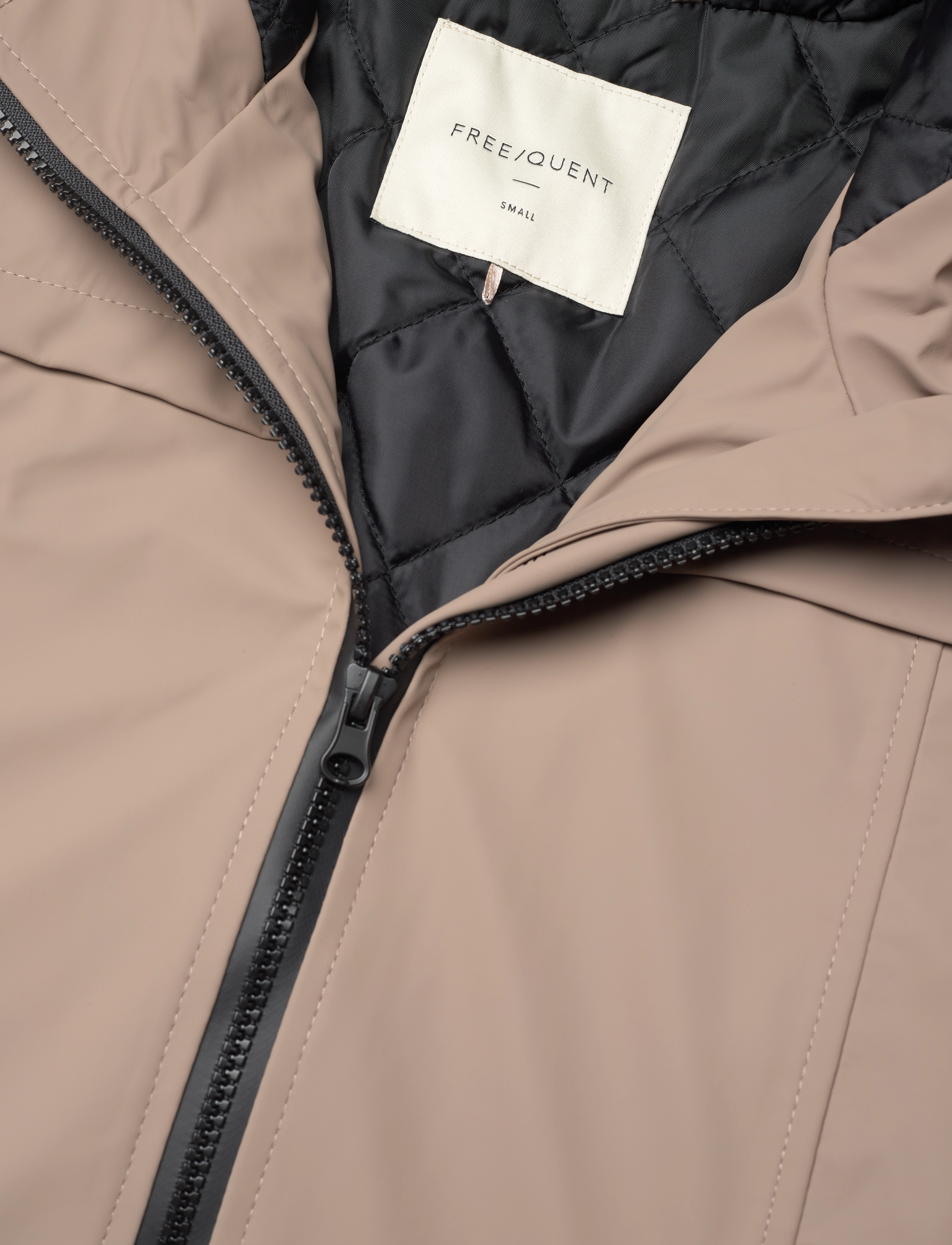 FREE/QUENT - FQRAIN-JACKET - Üleriided - desert taupe - 3
