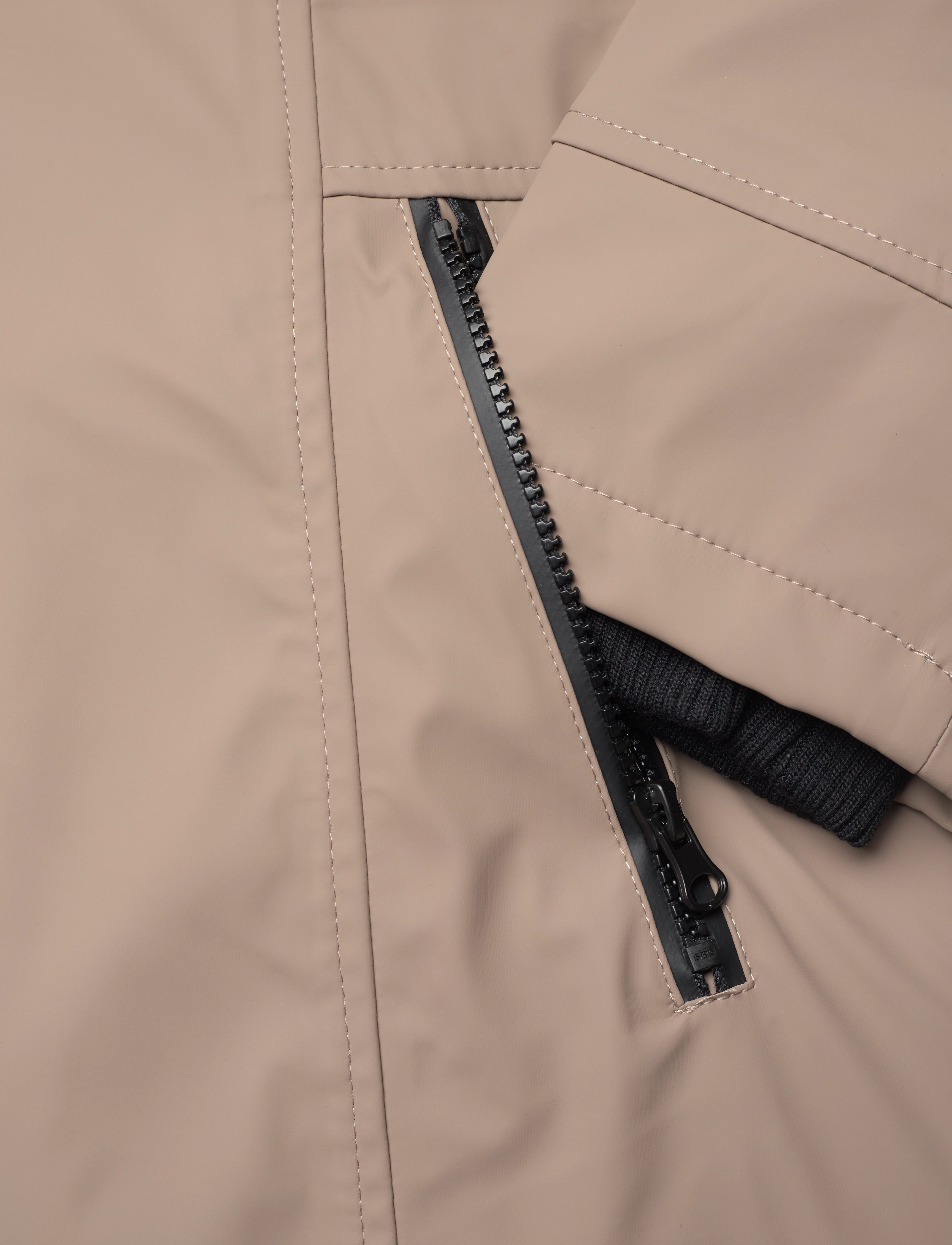 FREE/QUENT - FQRAIN-JACKET - Üleriided - desert taupe - 4