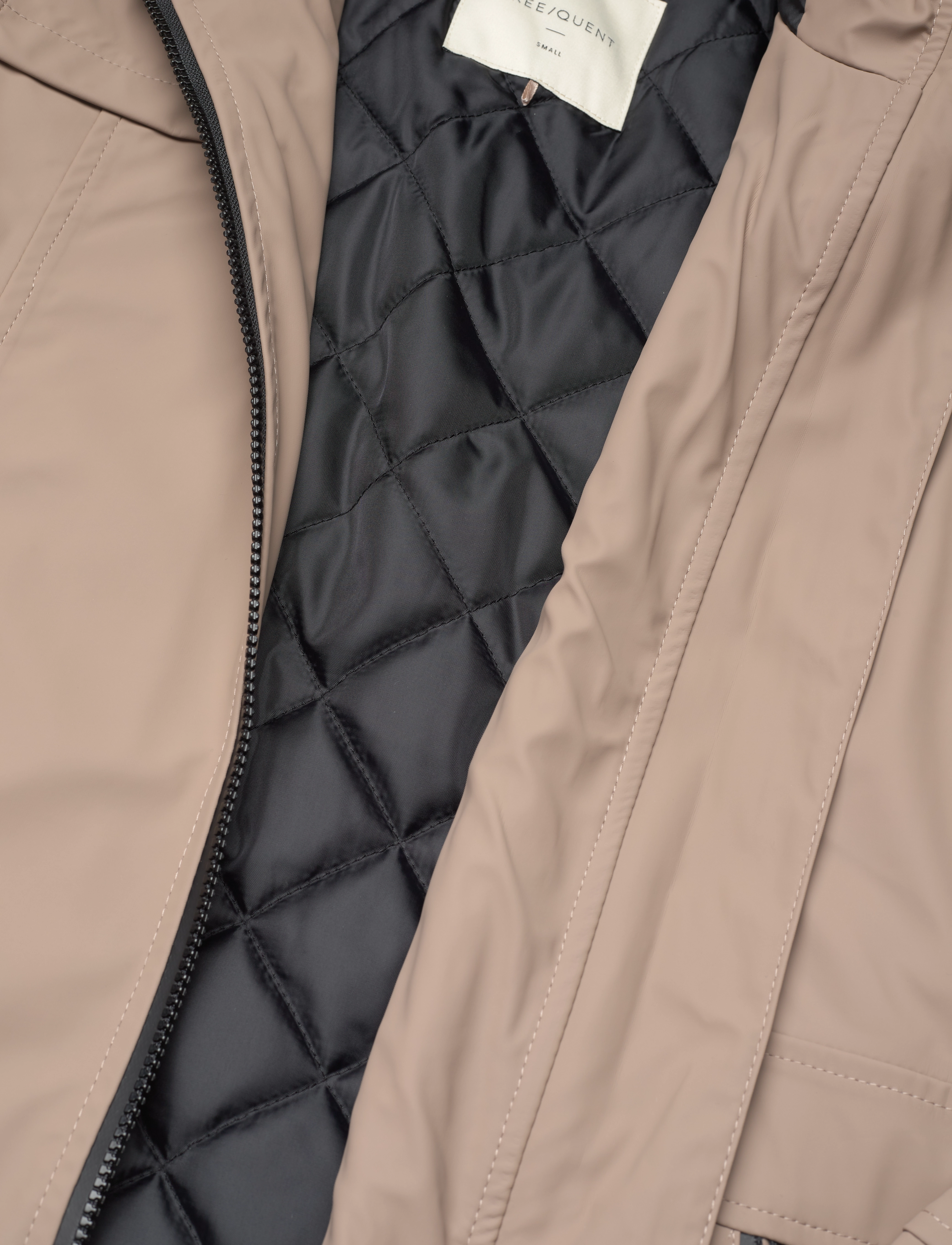 FREE/QUENT - FQRAIN-JACKET - Üleriided - desert taupe - 5