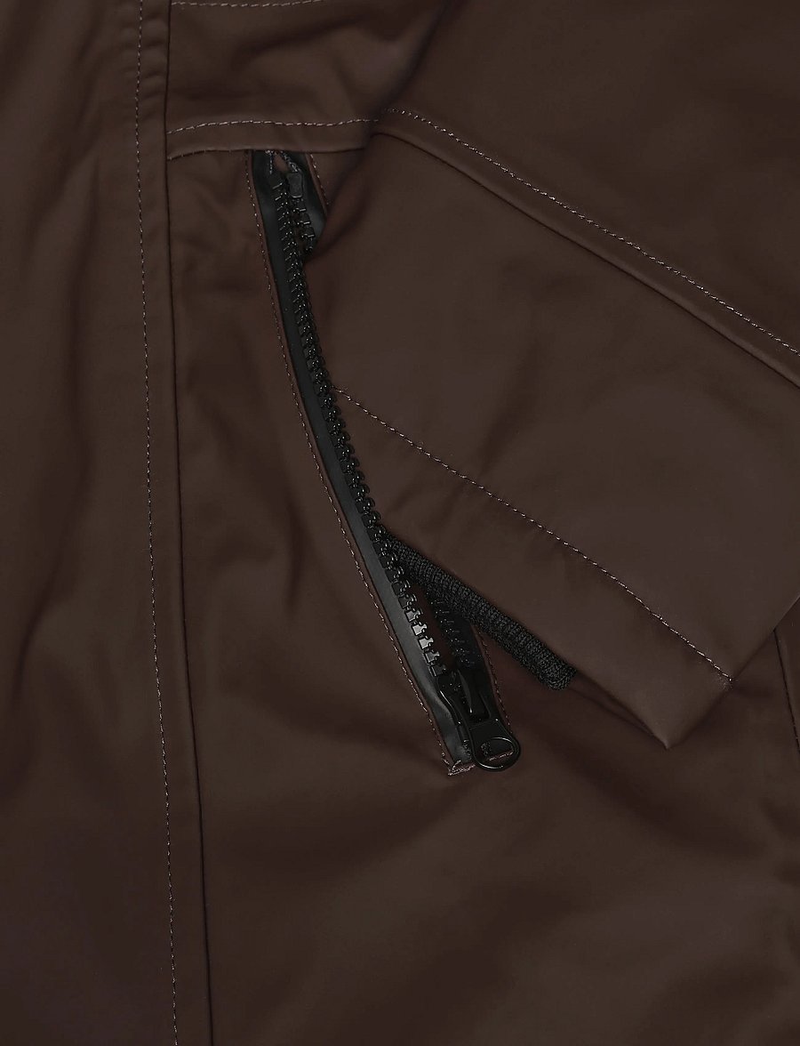 FREE/QUENT - FQRAIN-JACKET - regenmäntel - mole - 3