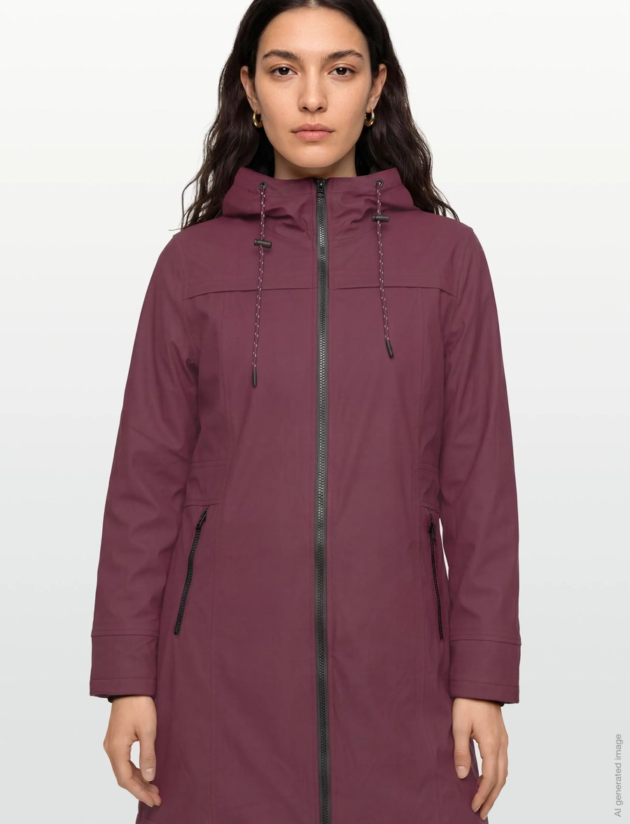 FREE/QUENT - FQRAIN-JACKET - regenmäntel - port royale - 3