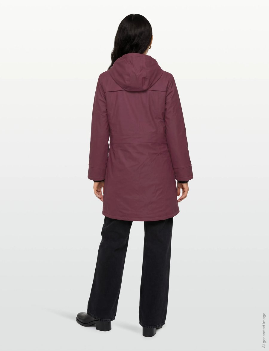 FREE/QUENT - FQRAIN-JACKET - regenmäntel - port royale - 4