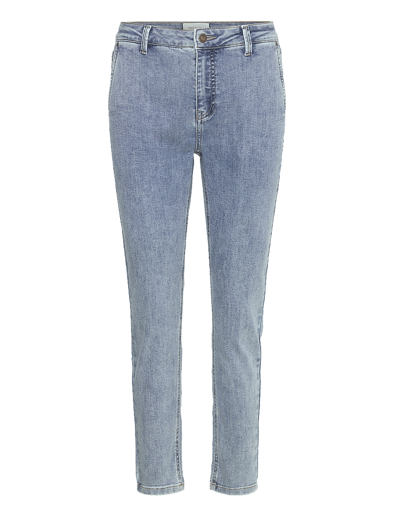 FREE/QUENT - FQJANE-PANTS - slim jeans - light blue denim - 0