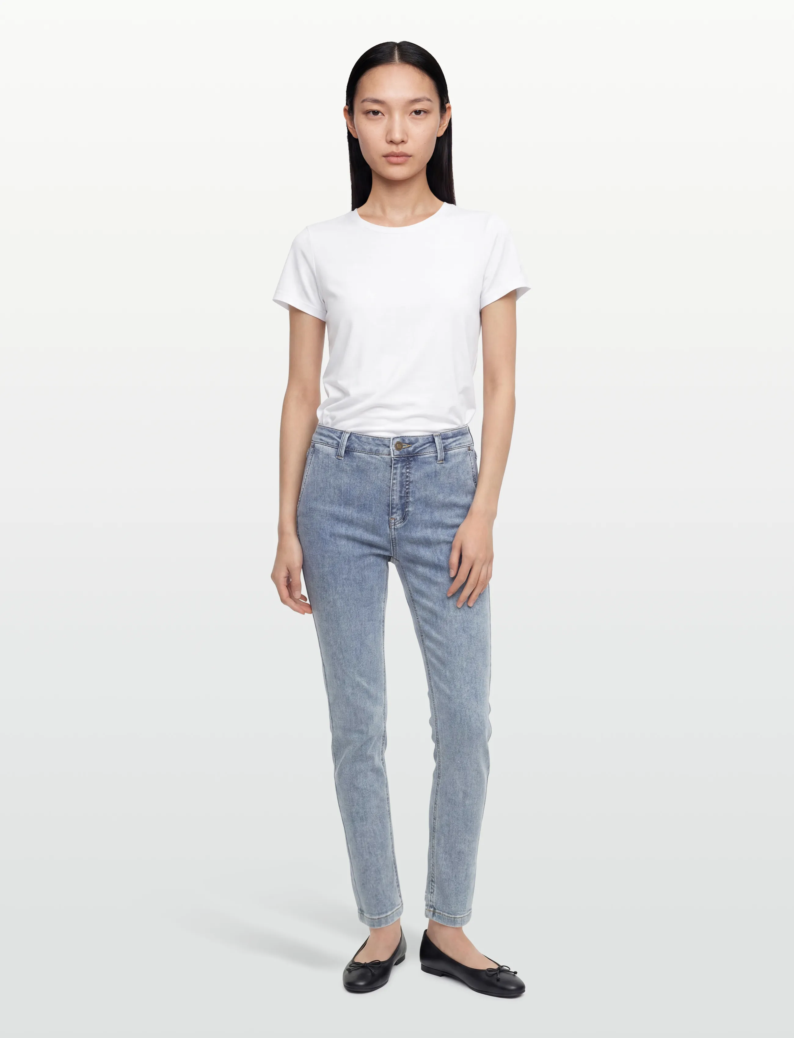 FREE/QUENT Fqjane-Pants, M, Blue, Jeans > Smalle, Dame