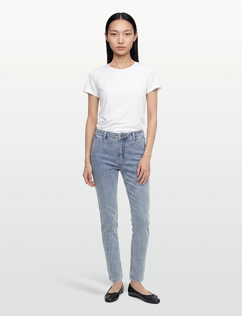FREE/QUENT - FQJANE-PANTS - slim jeans - light blue denim - 0