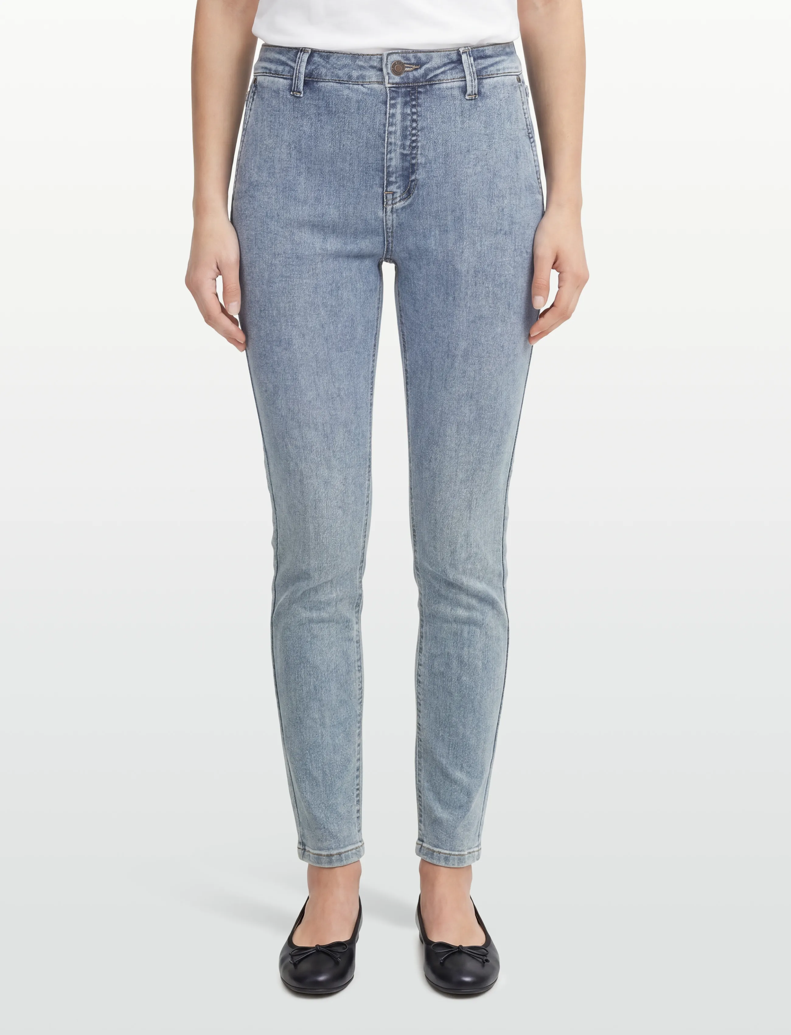 FREE/QUENT - FQJANE-PANTS - slim jeans - light blue denim - 3