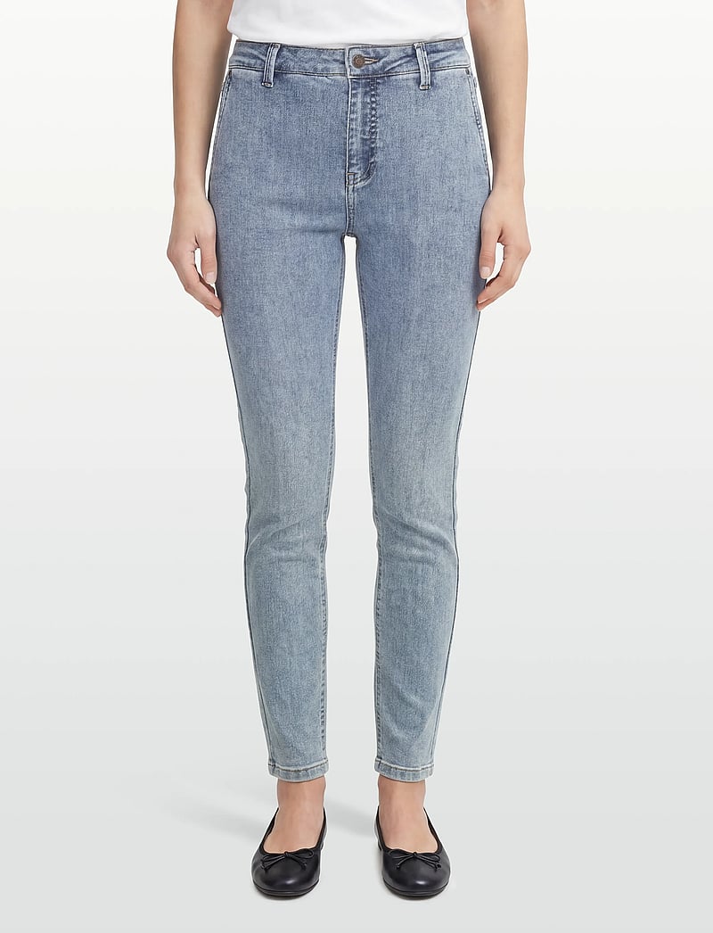 FREE/QUENT - FQJANE-PANTS - slim jeans - light blue denim - 3
