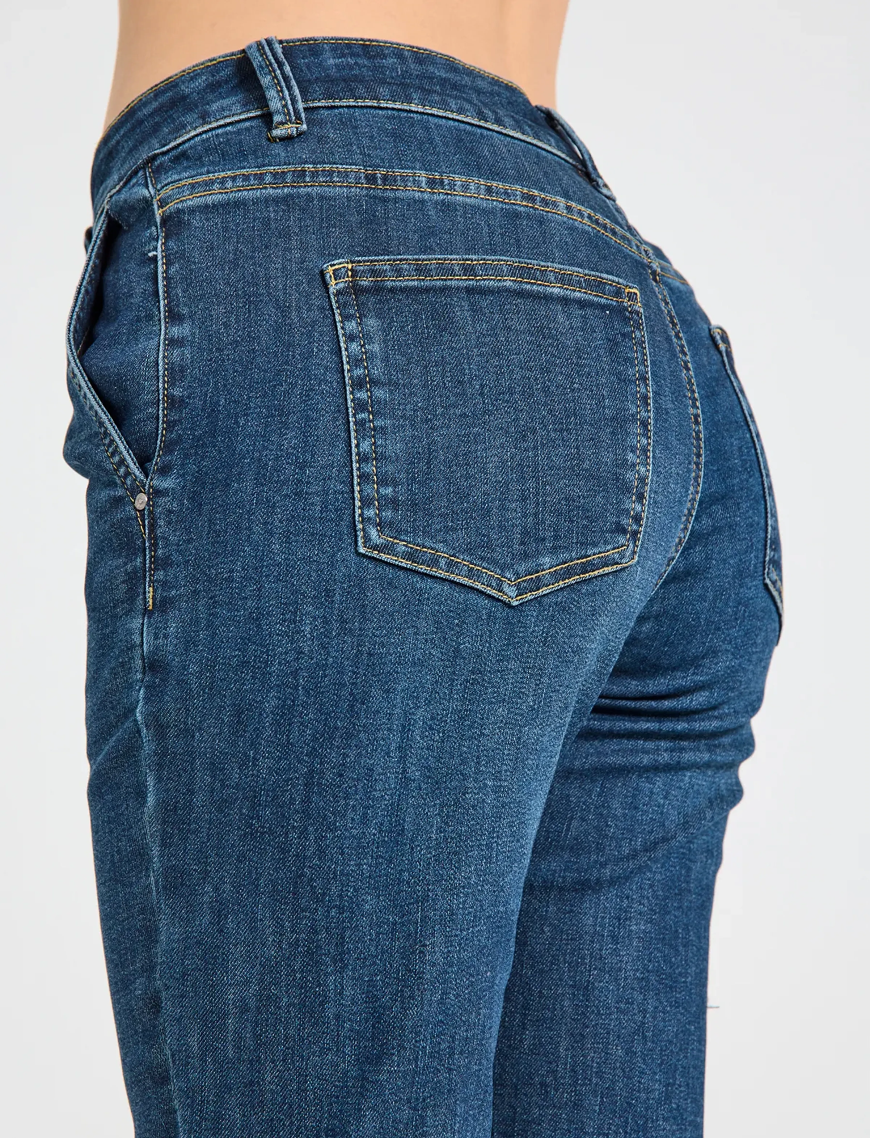 FREE/QUENT - FQJANE-PANTS - slim jeans - medium blue denim - 3