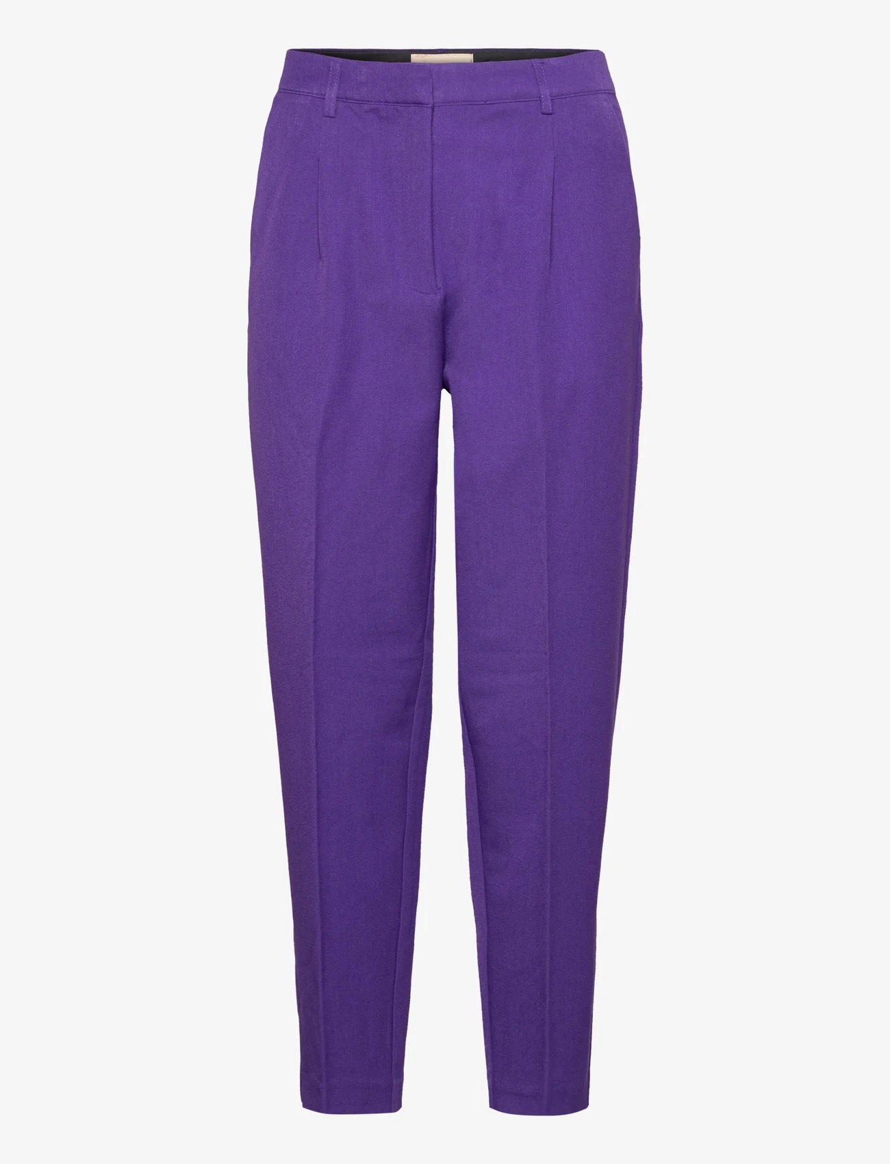 FREE/QUENT - FQKITTY-PANT - straight leg trousers - heliotrope - 0