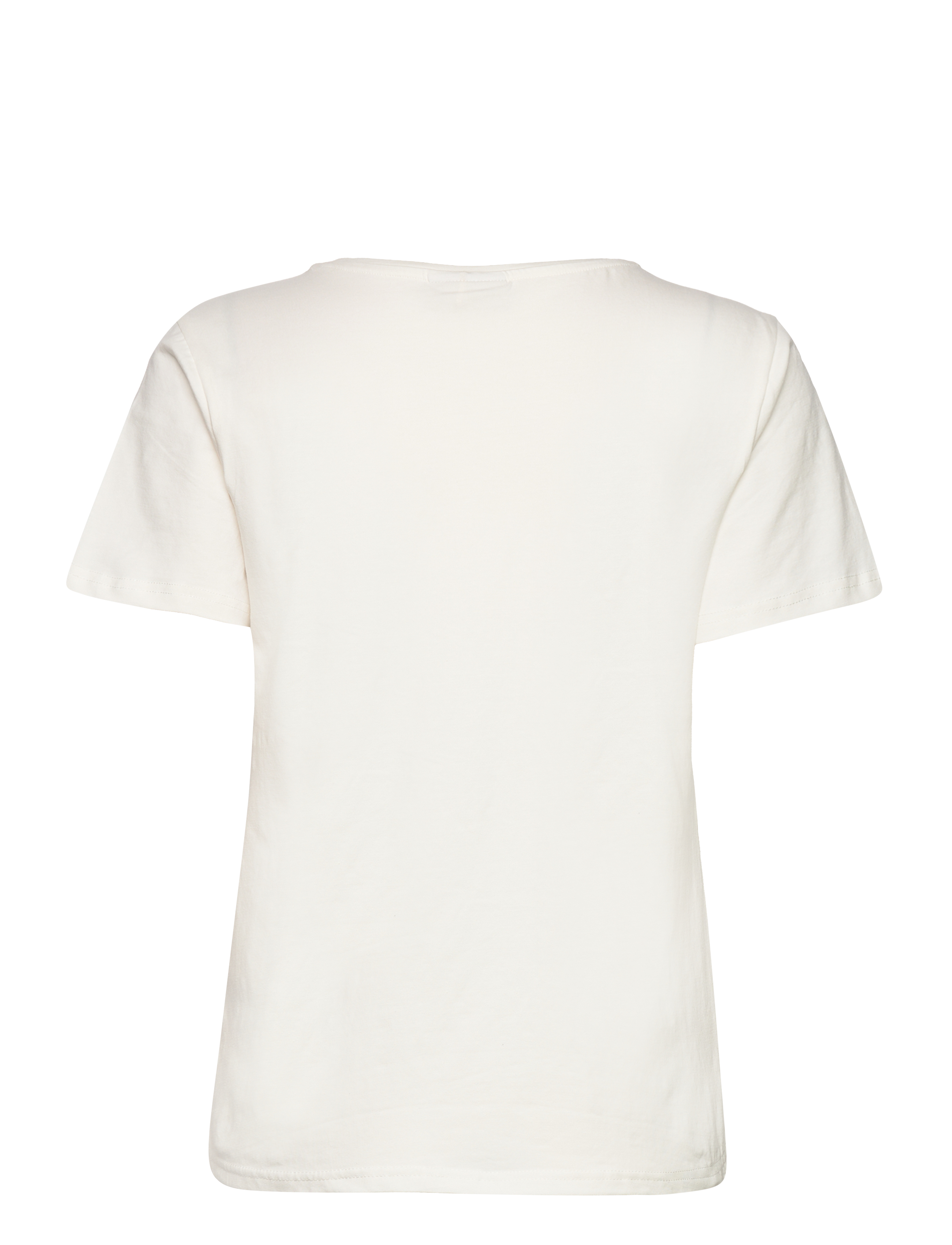 FREE/QUENT - FQFENJAL-TEE-SEVENTEEN - offwhite w. coffee bean - 1