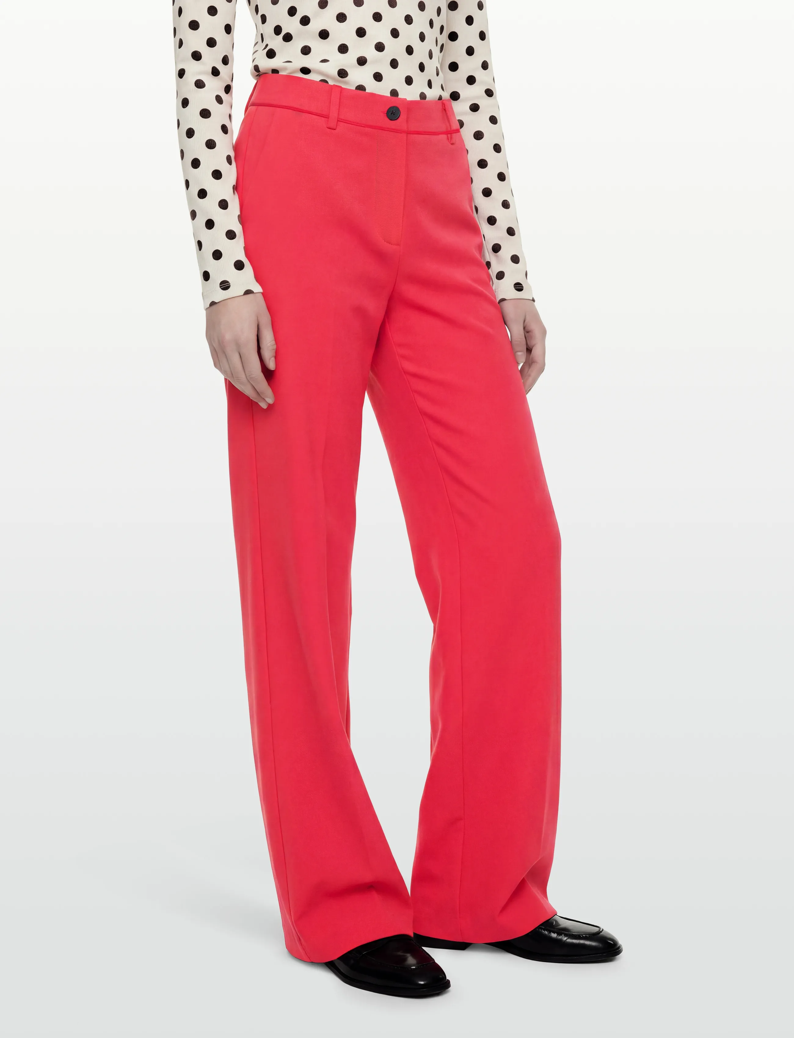 FREE/QUENT - FQNANNI-PANTS - hosen mit weitem bein - bittersweet - 3