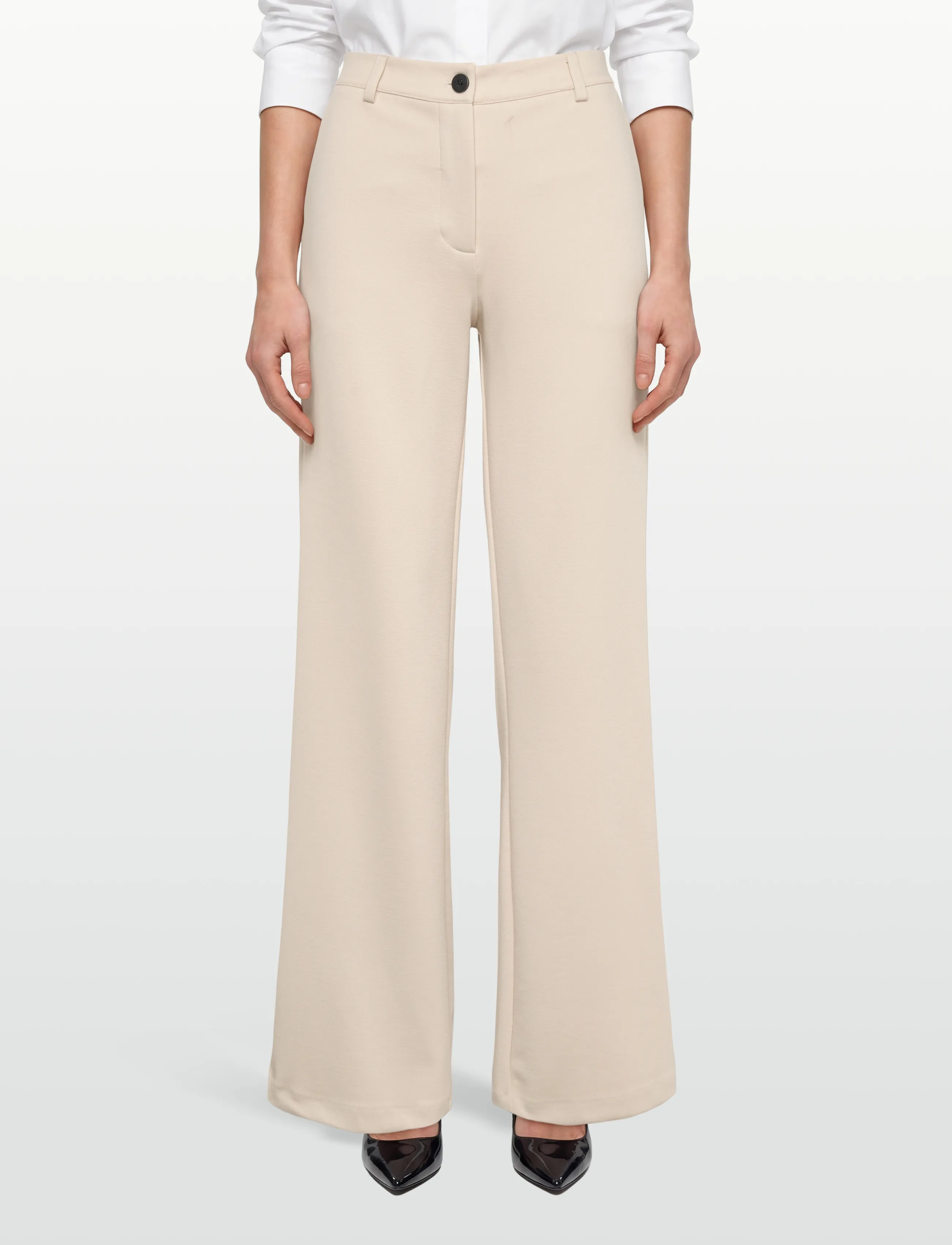 FREE/QUENT - FQNANNI-PANTS - festmode zu outlet-preisen - moonbeam - 3