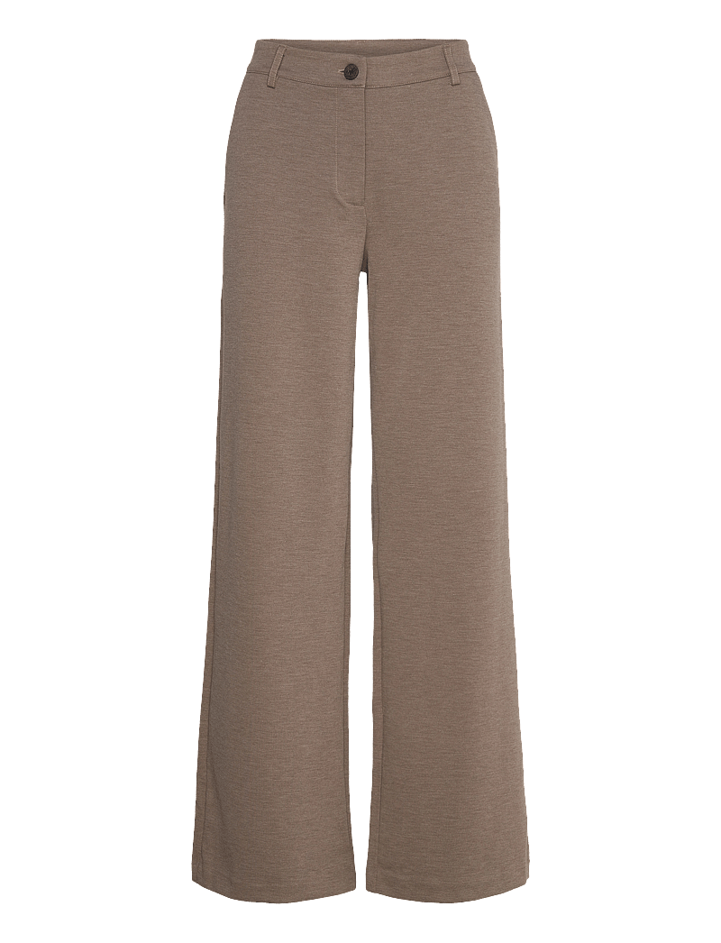 FREE/QUENT - FQNANNI-PANTS - hosen mit weitem bein - morel melange - 0