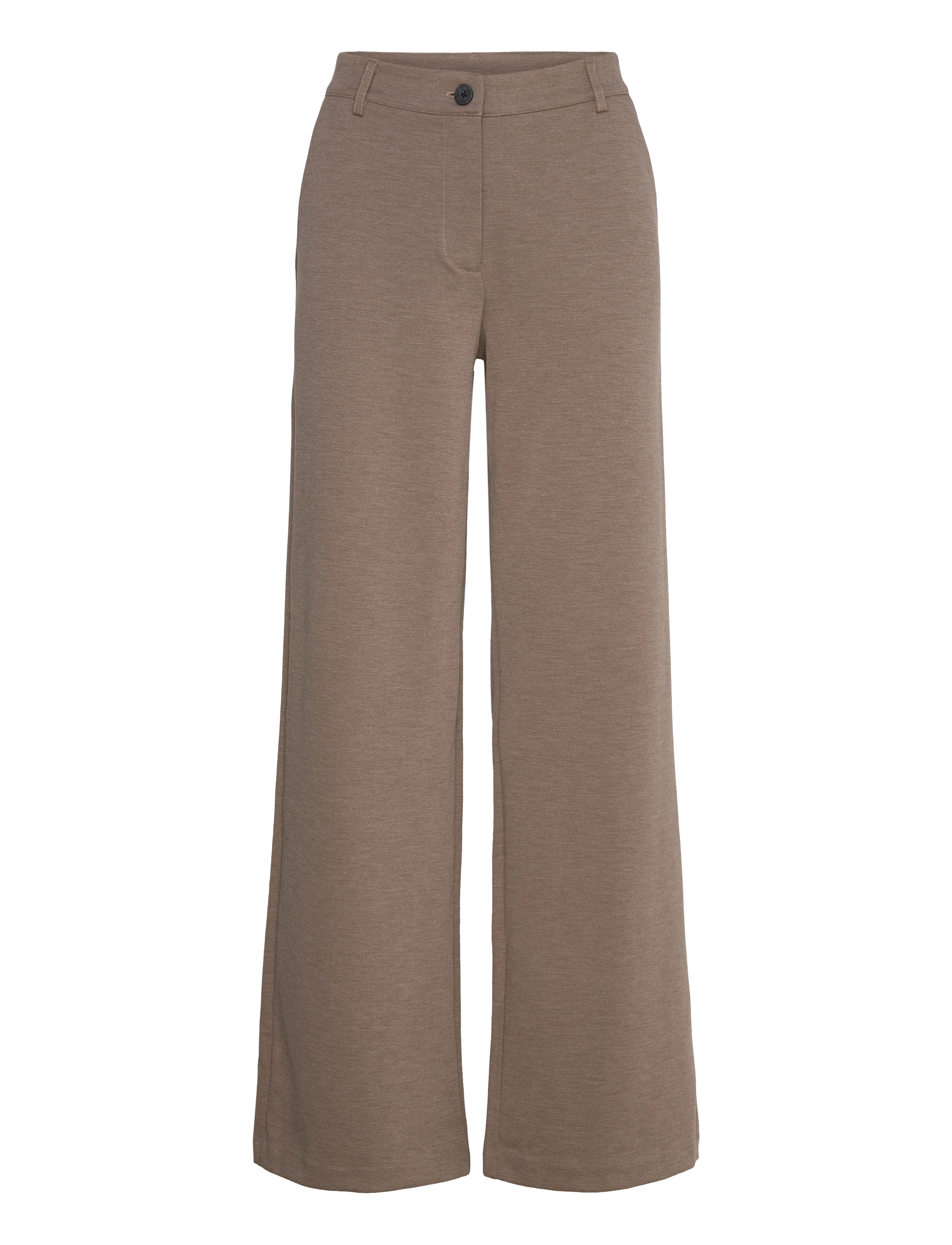 FREE/QUENT FQNANNI-PANTS - Püksid - MOREL MELANGE / brown