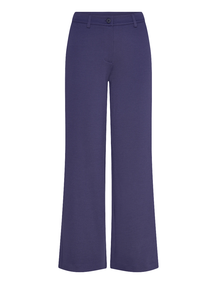 FREE/QUENT - FQNANNI-PANTS - hosen mit weitem bein - patriot blue - 1