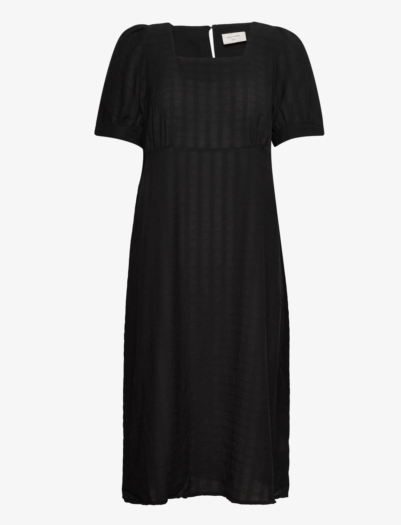 FREE/QUENT - FQILONA-DRESS - midi dresses - black - 0