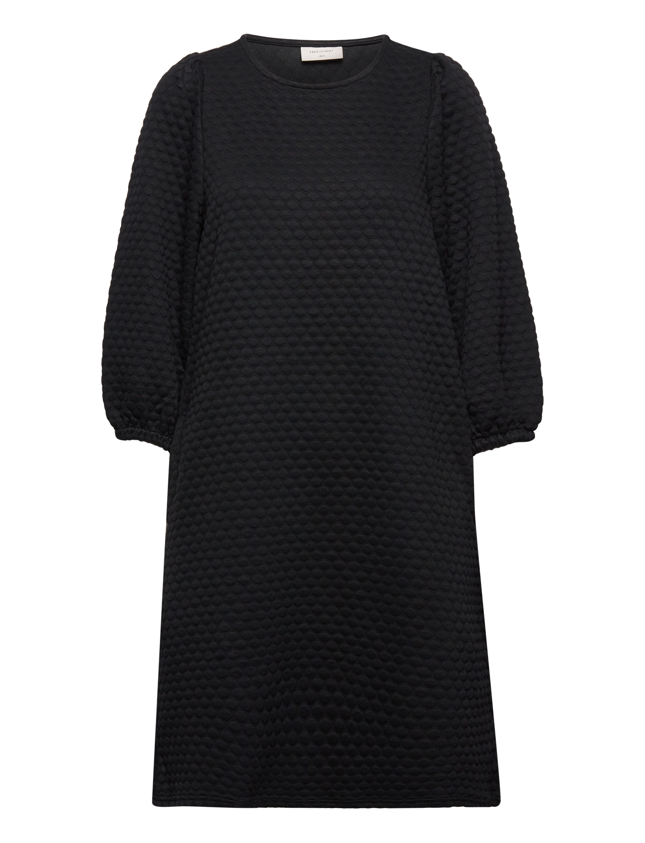 FREE/QUENT FQBUBBLE-DRESS - Kleidid - BLACK / black