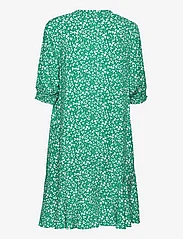 FREE/QUENT - FQADNEY-DRESS - shirt dresses - pepper green w. off-white - 1