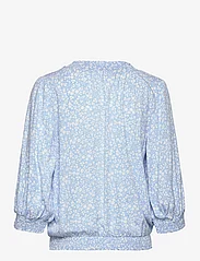 FREE/QUENT - FQADNEY-BLOUSE - long-sleeved blouses - chambray blue w. off-white - 1