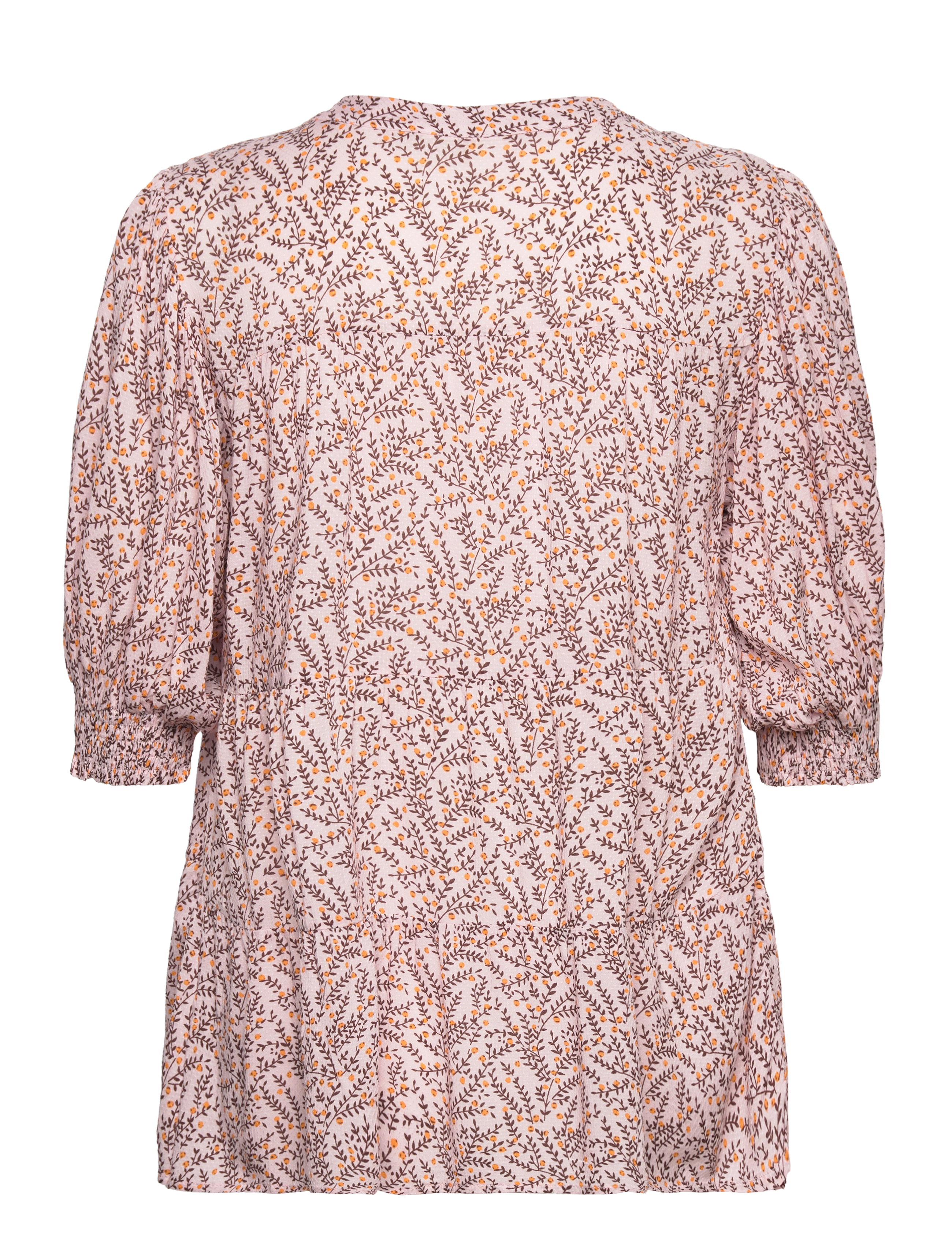 FREE/QUENT - FQADNEY-BLOUSE - marys rose w. flame orange - 1