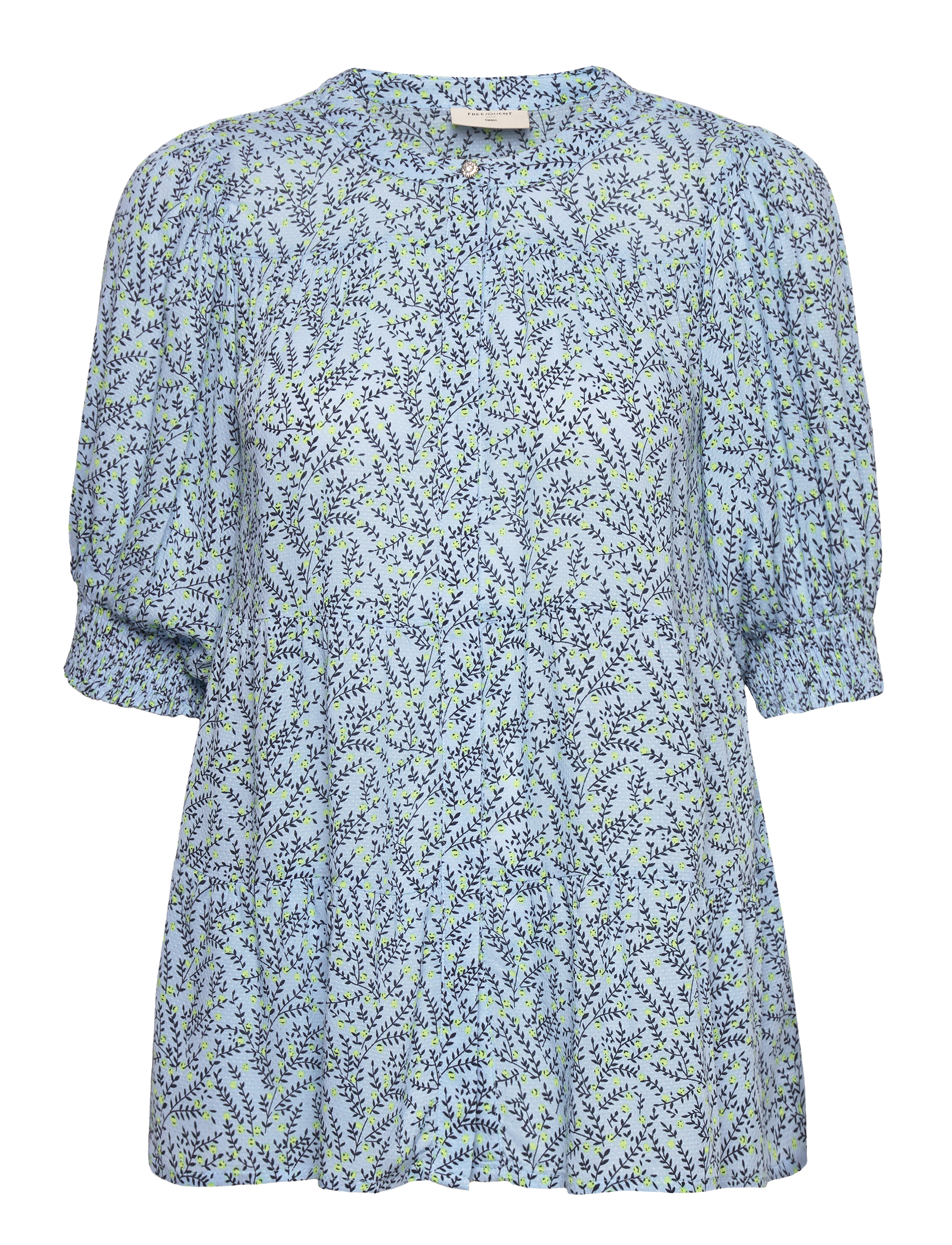 CHAMBRAY BLUE W. SHARP GREEN