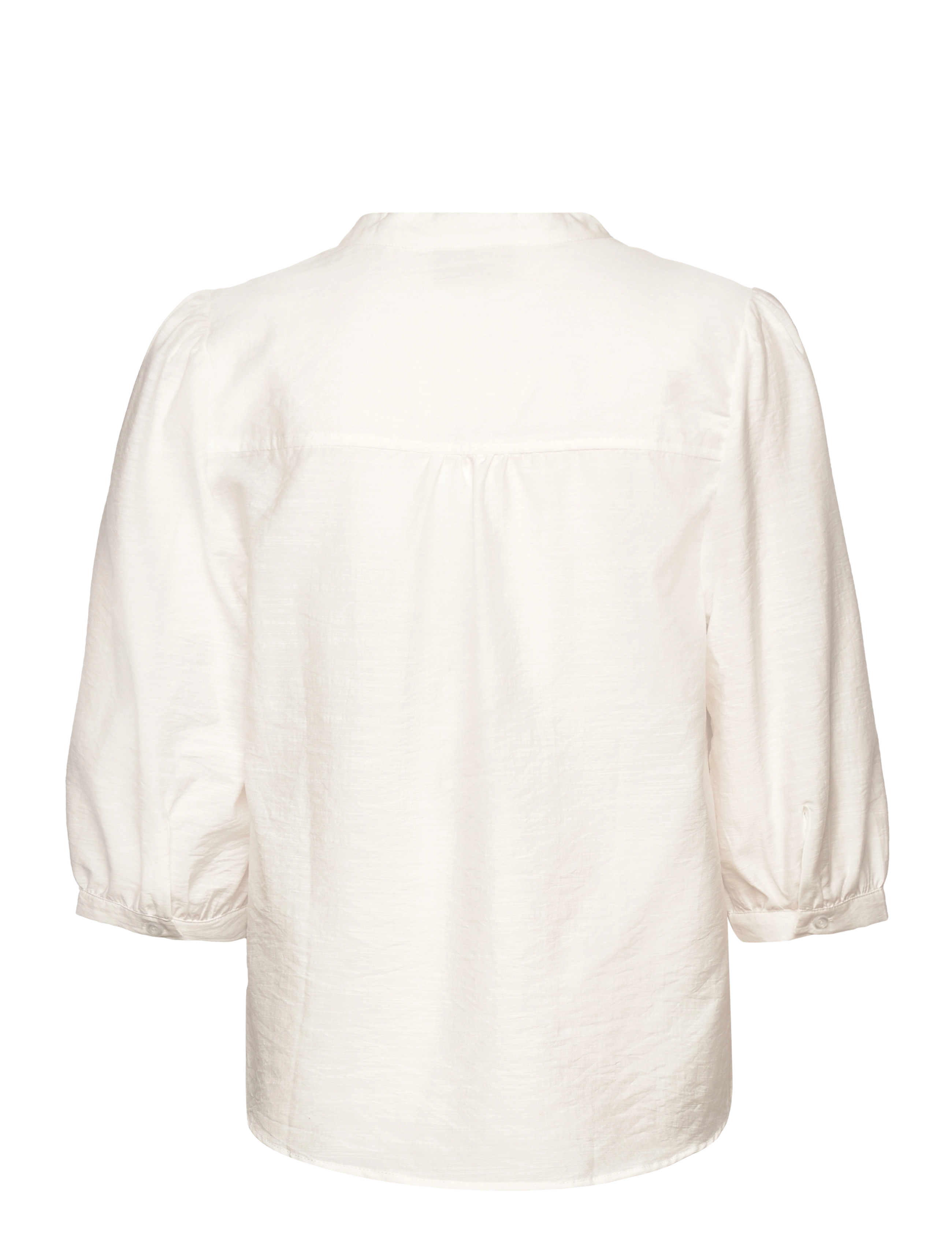 FREE/QUENT - Blouse from Freequent in a light material with a fine hole pattern on the front. - off-white - 2