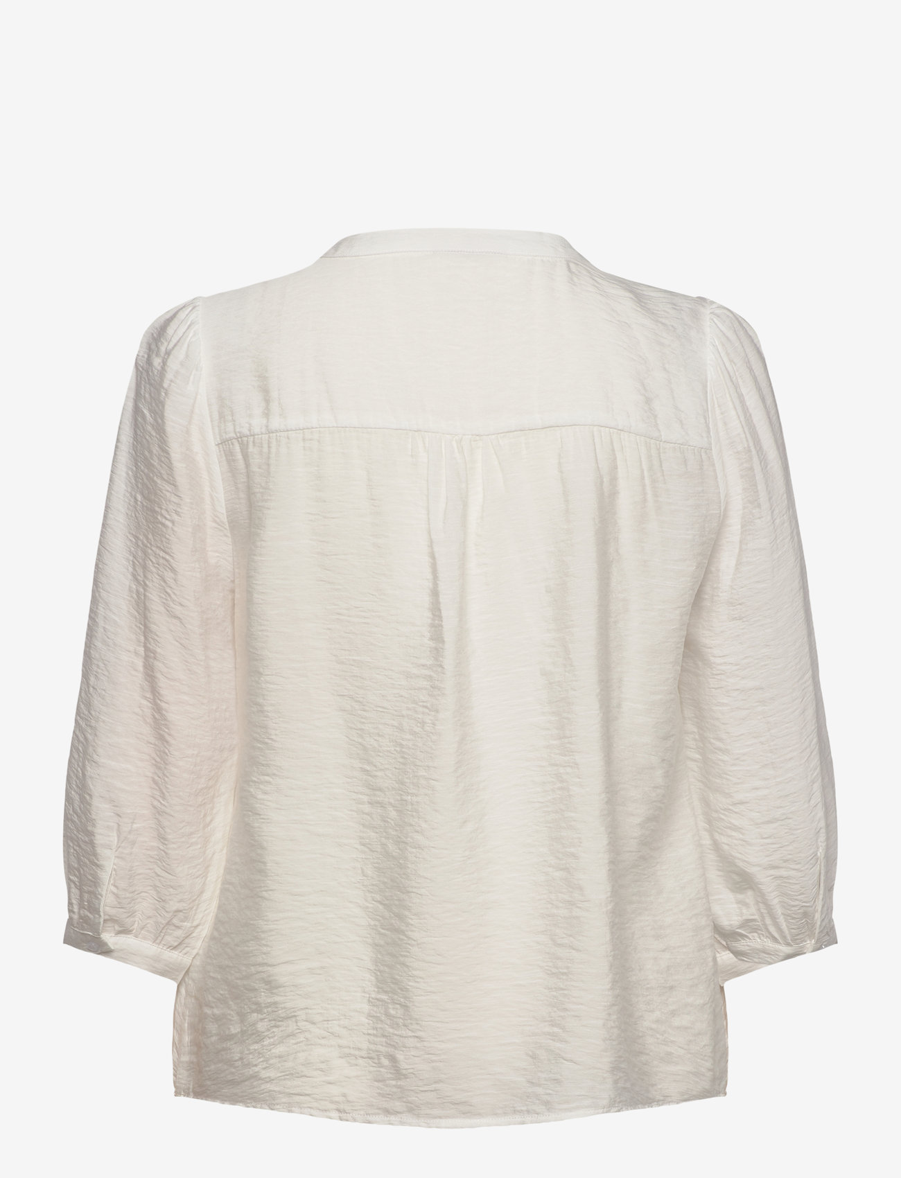 FREE/QUENT - Blouse from Freequent in a light material with a fine hole pattern on the front. - star off-white - 2