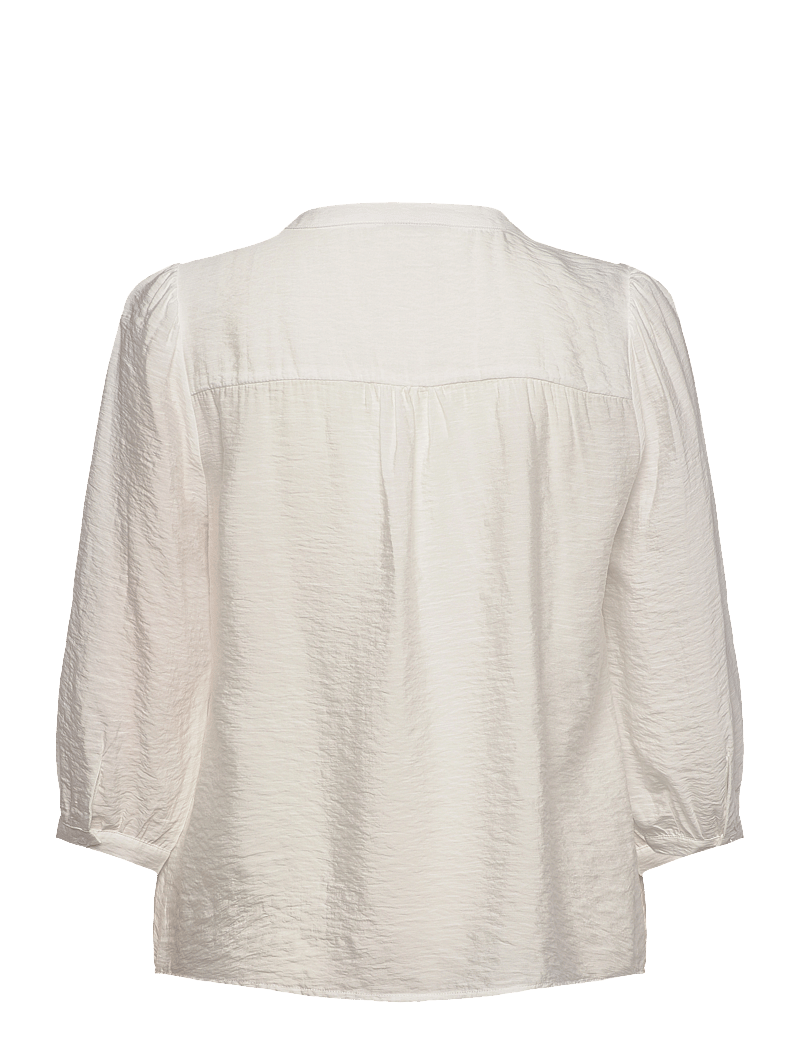 FREE/QUENT - Blouse from Freequent in a light material with a fine hole pattern on the front. - star off-white - 2