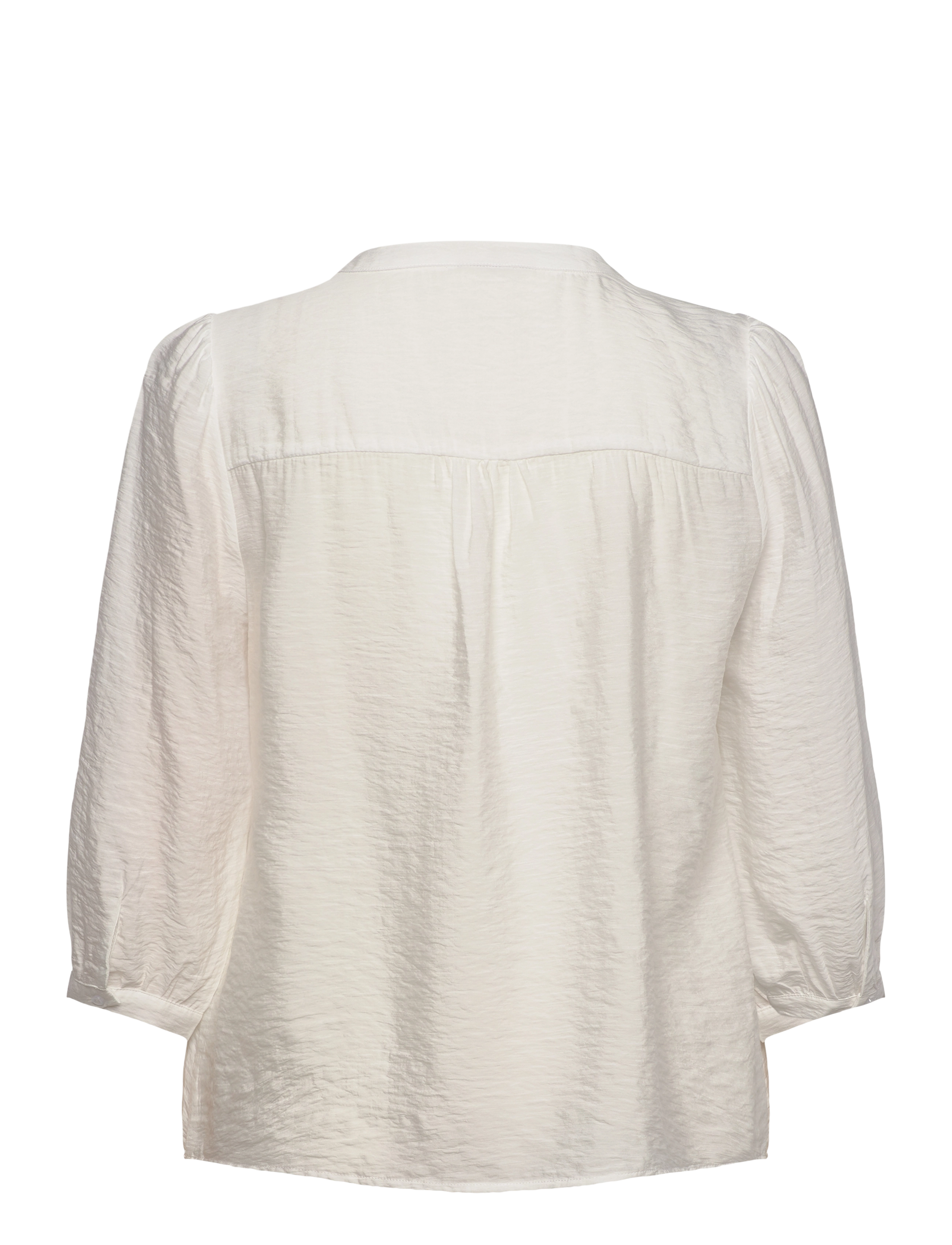 FREE/QUENT - Blouse from Freequent in a light material with a fine hole pattern on the front. - star off-white - 2