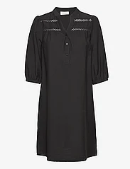FREE/QUENT - FQDRIVA-DRESS - shirt dresses - black - 0