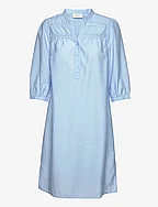 FQDRIVA-DRESS - CHAMBRAY BLUE