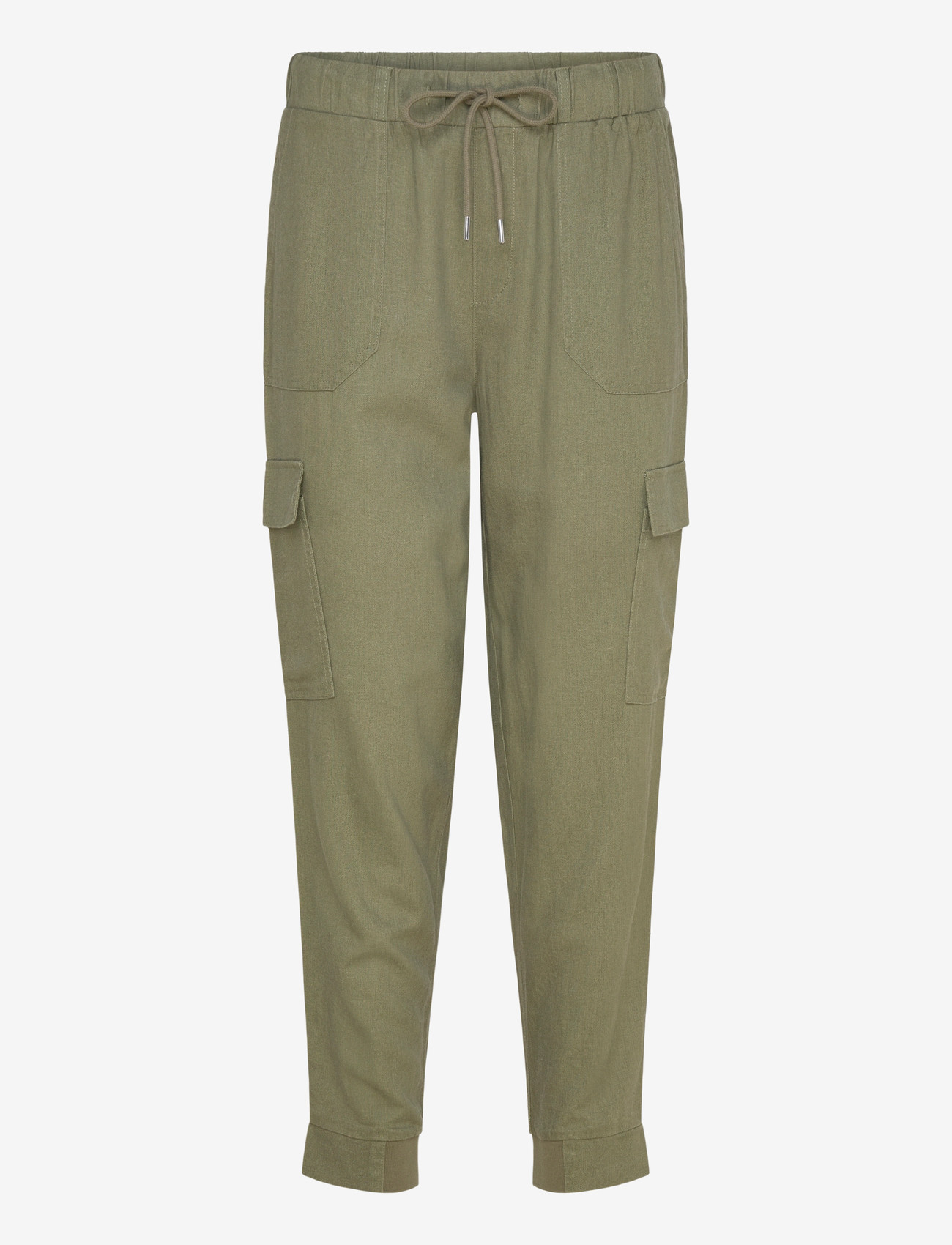 FREE/QUENT - FQLAVA-PANTS - cargobukser - deep lichen green - 0