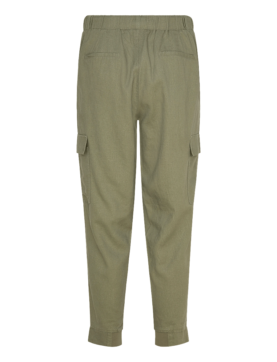 FREE/QUENT - FQLAVA-PANTS - cargo-püksid - deep lichen green - 2