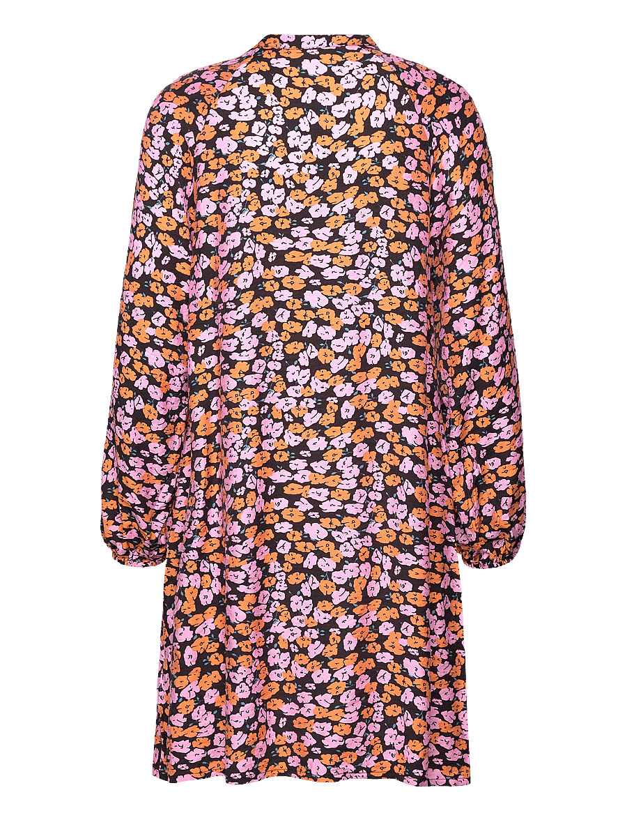FREE/QUENT - FQTUALIPA-DRESS - bird of paradise w. black - 1