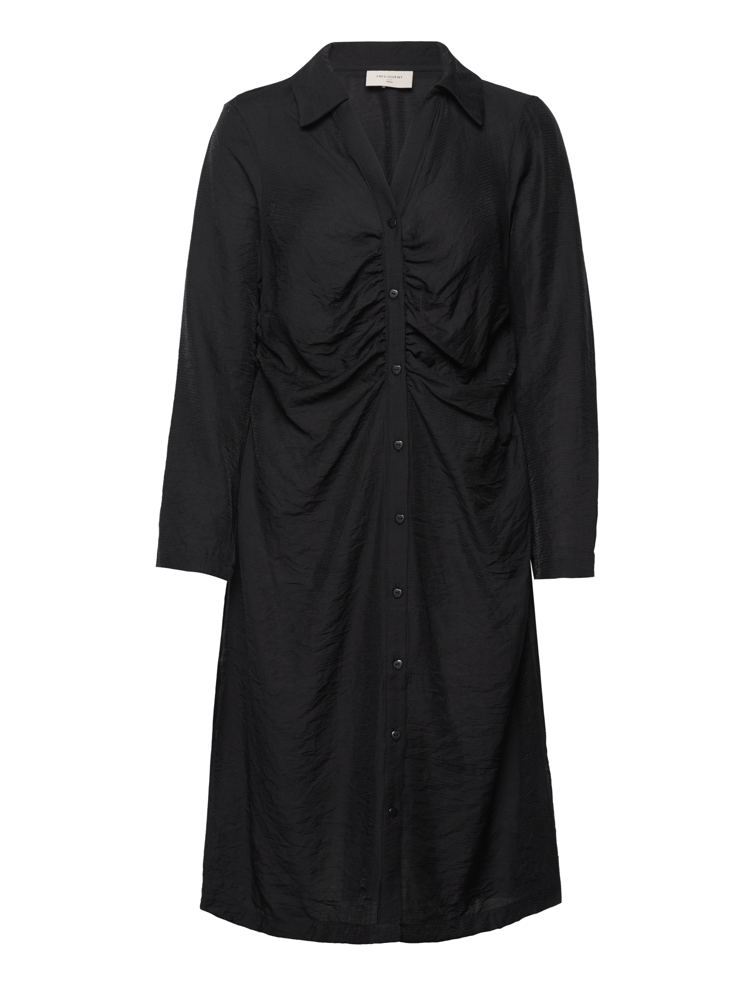 FREE/QUENT FQLEONIE-DRESS - Hemdkleider - BLACK / black