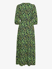 FREE/QUENT - FQLESANDRA-DRESS - ilgos suknelės - lime green w. black - 1