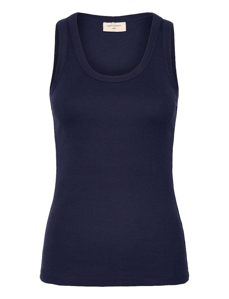 FREE/QUENT - FQHI-TOP - Ärmellose tops - navy blazer - 1