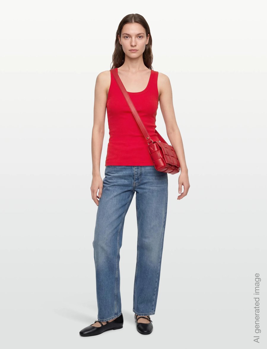 FREE/QUENT - FQHI-TOP - Ärmellose tops - true red - 0
