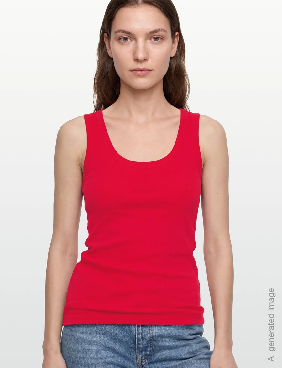 FREE/QUENT - FQHI-TOP - Ärmellose tops - true red - 3